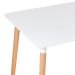 Mesa de jantar retangular Eames - Square - 80 x 140 cm - Branco