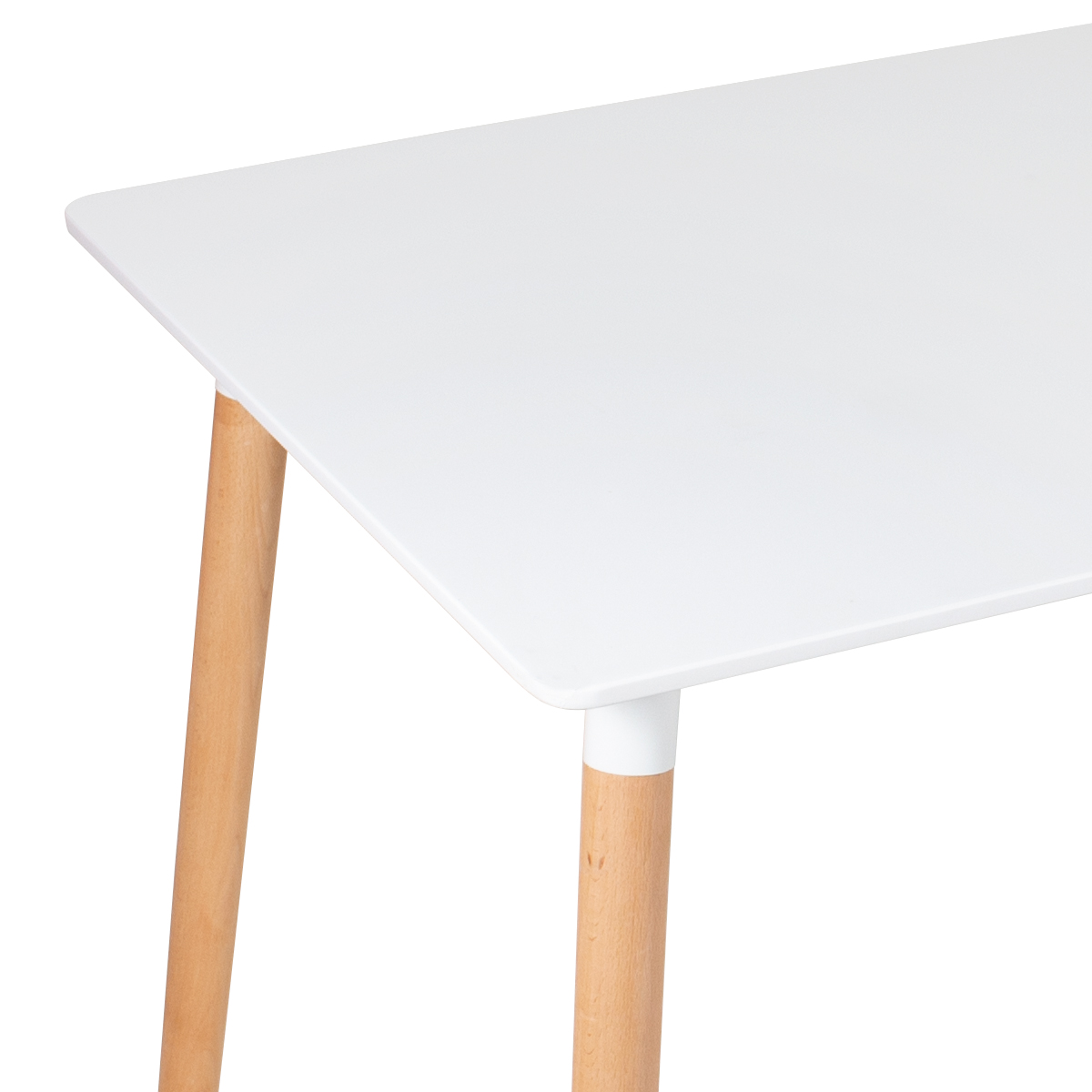 Mesa de jantar retangular Eames - Square - 80 x 140 cm - Branco