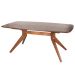 Mesa de jantar retangular Skye - Madeira natural - 180 x 90 cm