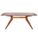 Mesa de jantar retangular Skye - Madeira natural - 180 x 90 cm