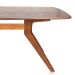 Mesa de jantar retangular Skye - Madeira natural - 180 x 90 cm