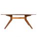 Mesa de jantar retangular Skye - Madeira natural - 180 x 90 cm