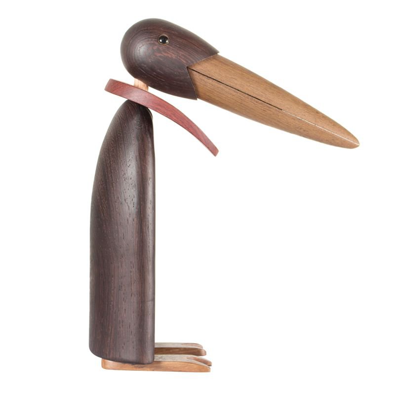Pinguim de madeira Wood Penguin Amadeirado