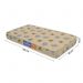 Berço Gutti Com Suporte Regulagem de Altura e Colchão 130x60 Branco