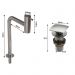 Cuba Pia Banheiro Venus com Torneira Inox e Valvula Click Branco
