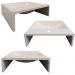 Cuba Pia Roma com Torneira DL05 e Valvula Click Inox Branco Brilho