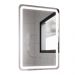 Espelho Retangular com LED 60x40cm Touch Bivolt Moderno LED Frio