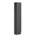 Paneleiro Acacia 219cm com 1 Porta 4 Prateleiras e Rodape Chumbo