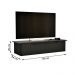 Rack Aparador Suspenso Flow com 2 Portas Basculante Preto