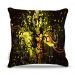 Almofada 45 x 45cm  Nerderia e Lojaria black yellow colorido