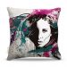 Almofada 45 x 45cm  Nerderia e Lojaria face mulher paint 2 colorido