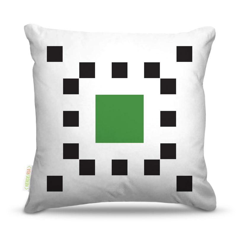 Almofada 45 x 45cm  Nerderia e Lojaria geometrica 15 colorido