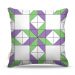 Almofada 45 x 45cm  Nerderia e Lojaria geometrica 16 colorido