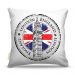 Almofada 45 x 45cm  Nerderia e Lojaria london selo colorido