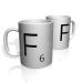 Caneca De Porcelana Nerderia e Lojaria F6 colorido