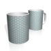 Caneca De Porcelana Nerderia e Lojaria azul bolinhas brancas 2 colorido