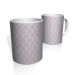 Caneca De Porcelana Nerderia e Lojaria azulejo lilas claro  colorido