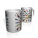 Caneca De Porcelana Nerderia e Lojaria insects 3 colorido