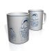 Caneca De Porcelana Nerderia e Lojaria matrioska colorido