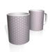 Caneca De Porcelana Nerderia e Lojaria roxo bolinhas brancas 4 colorido