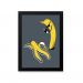 Quadro Banana Crime 33X43cm