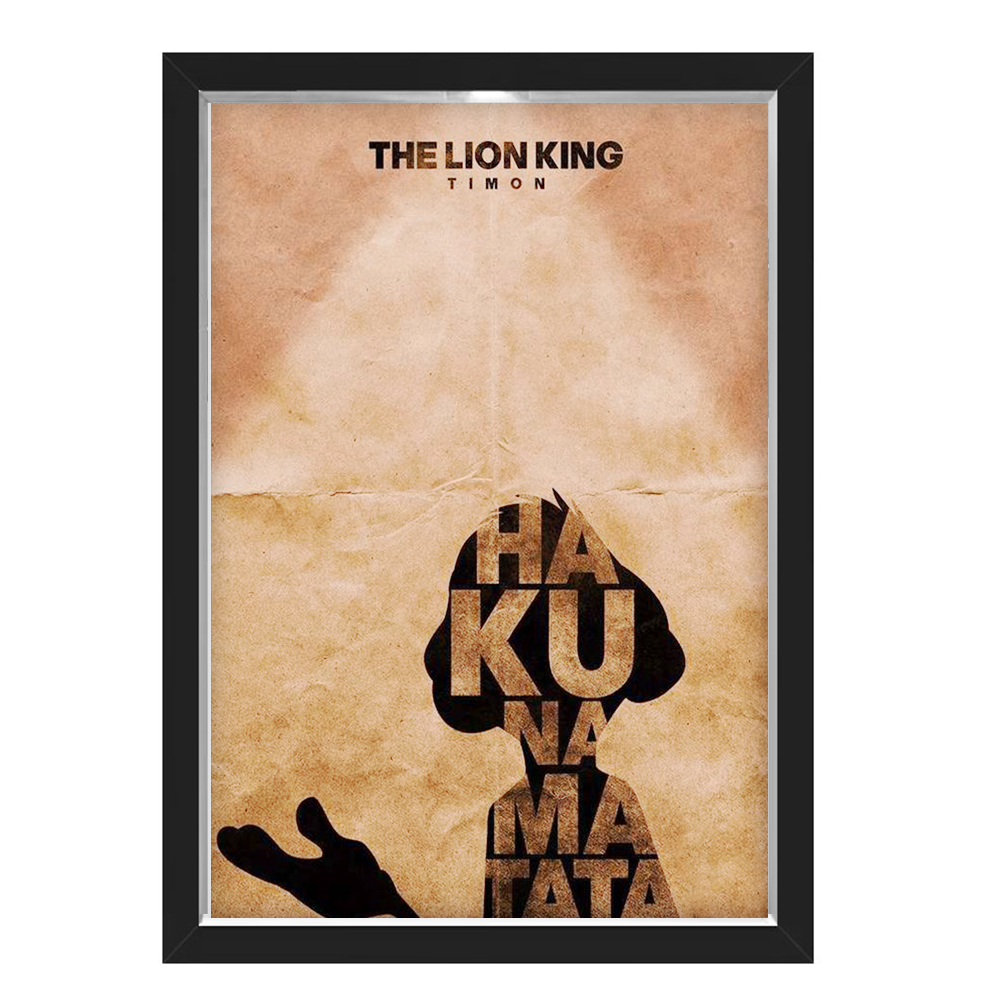 Quadro Caixa Lion King 01