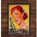Quadro Caixa Porta Tampinha Cerveja Pin Up Girl Bebida