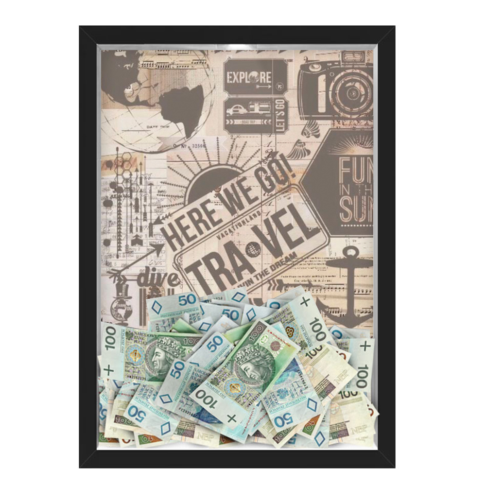 Quadro Cofre Viagens Travel