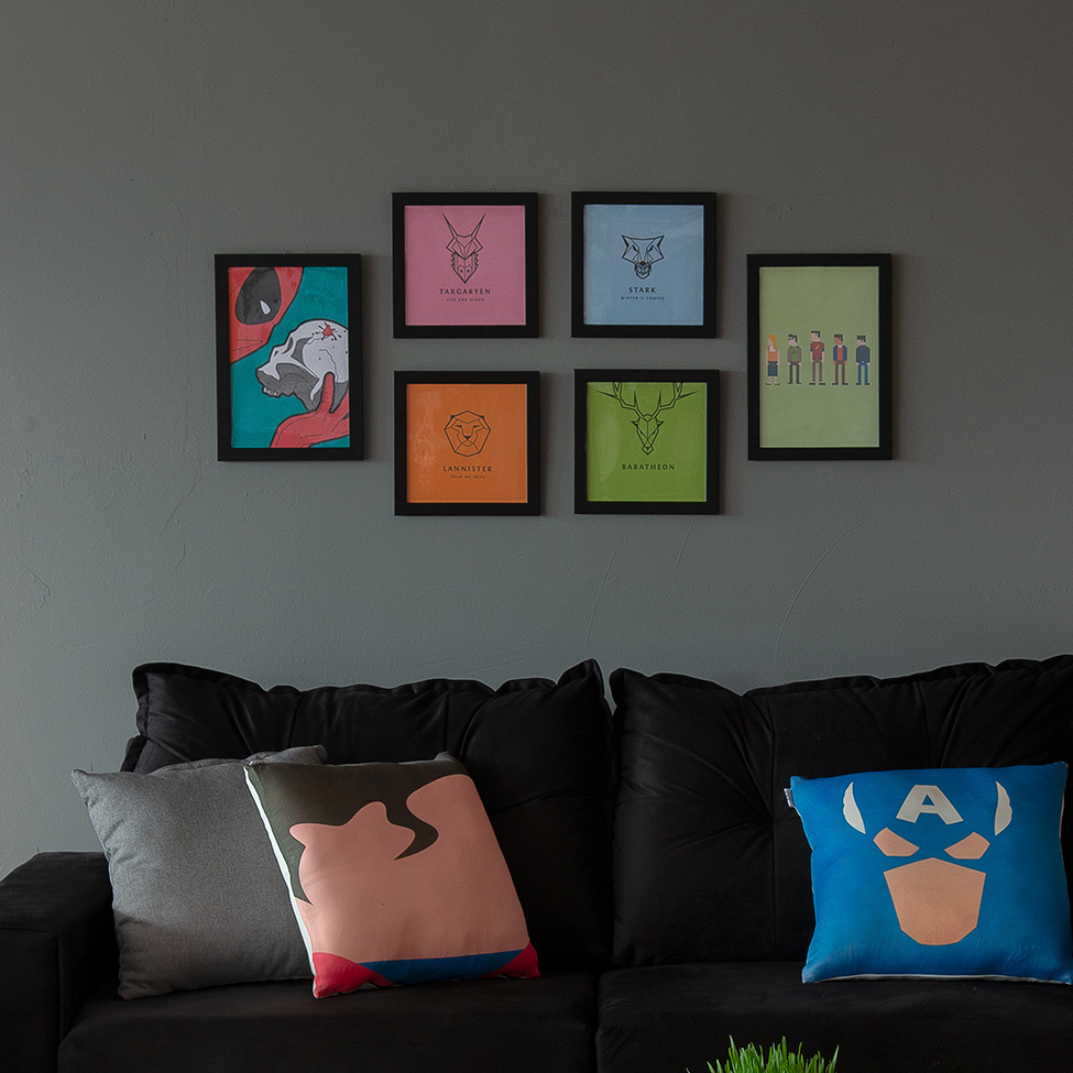 Quadro Dead 33X43cm