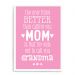 Quadro Decorativo 23x33cm Nerderia e Lojaria branco grandma branco