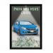 Quadro Decorativo Moto E Carros Nerderia Com Iluminação Led