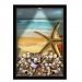 Quadro Decorativo Porta Conchas Nerderia - Iluminação Led