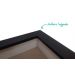 Quadro Decorativo Porta Conchas Nerderia - Iluminação Led
