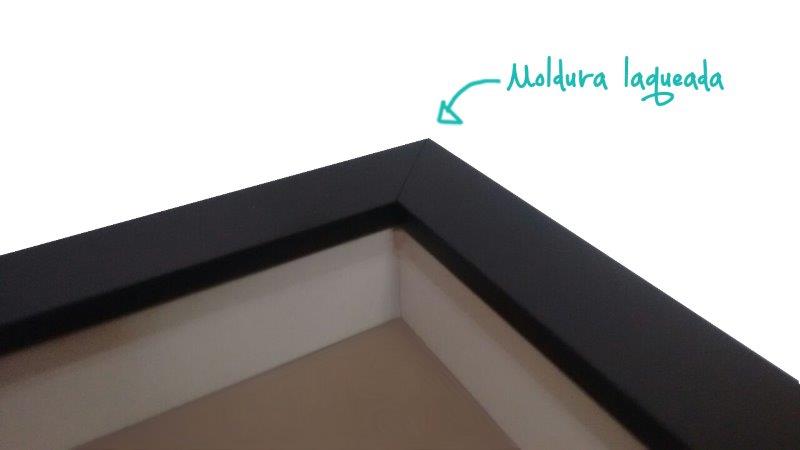 Quadro Decorativo Porta Conchas Nerderia - Iluminação Led