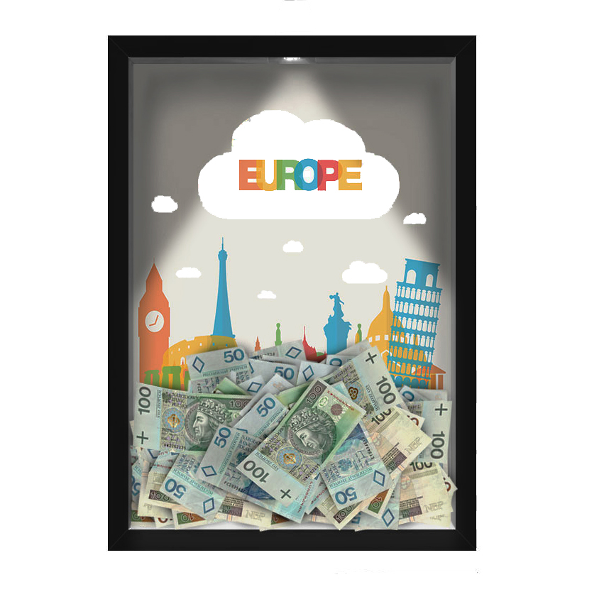 Quadro Decorativo Viagens Nerderia -Iluminação Led