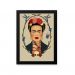 Quadro Frida Caveira 33X43cm