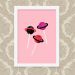 Quadro Galaxy Lollipop 33X43cm