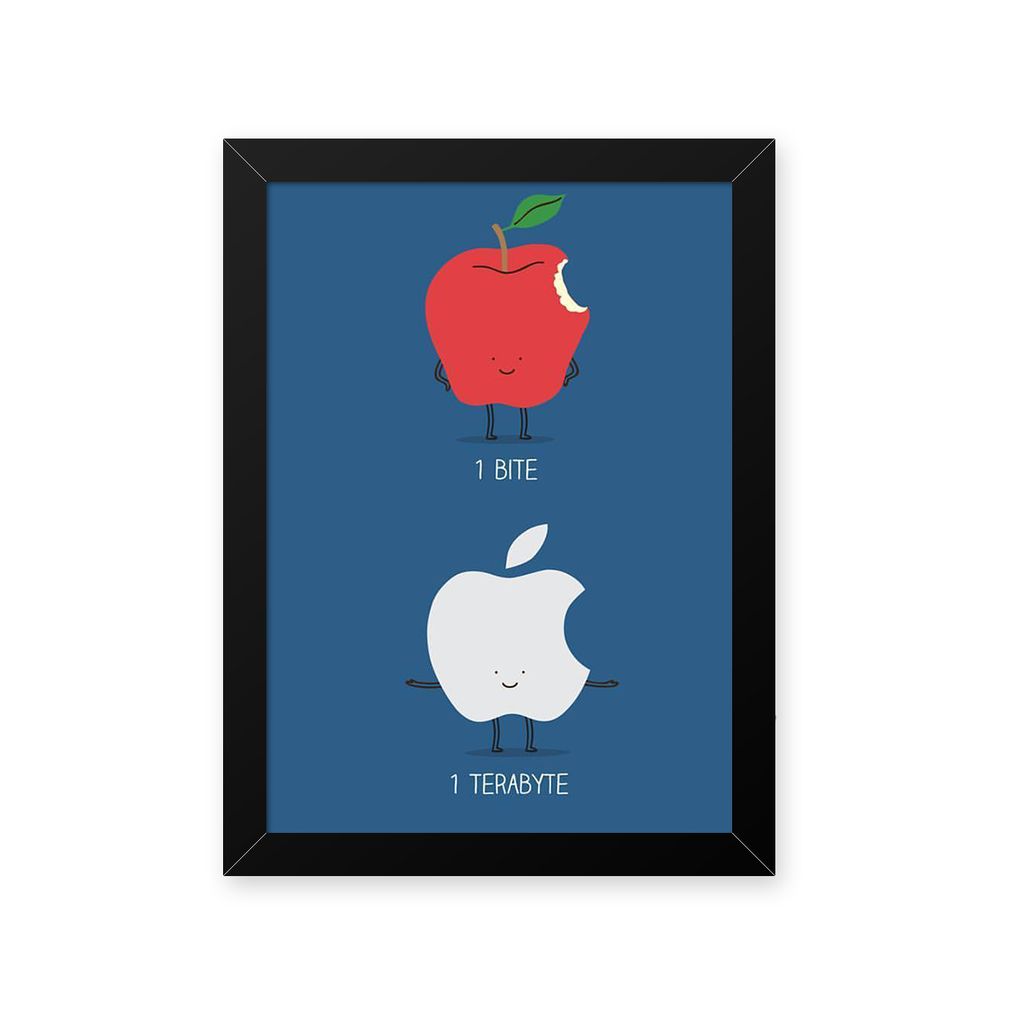 Quadro Maça 33X43cm