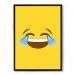 Quadro Nerderia Emoticon Gargalhadas