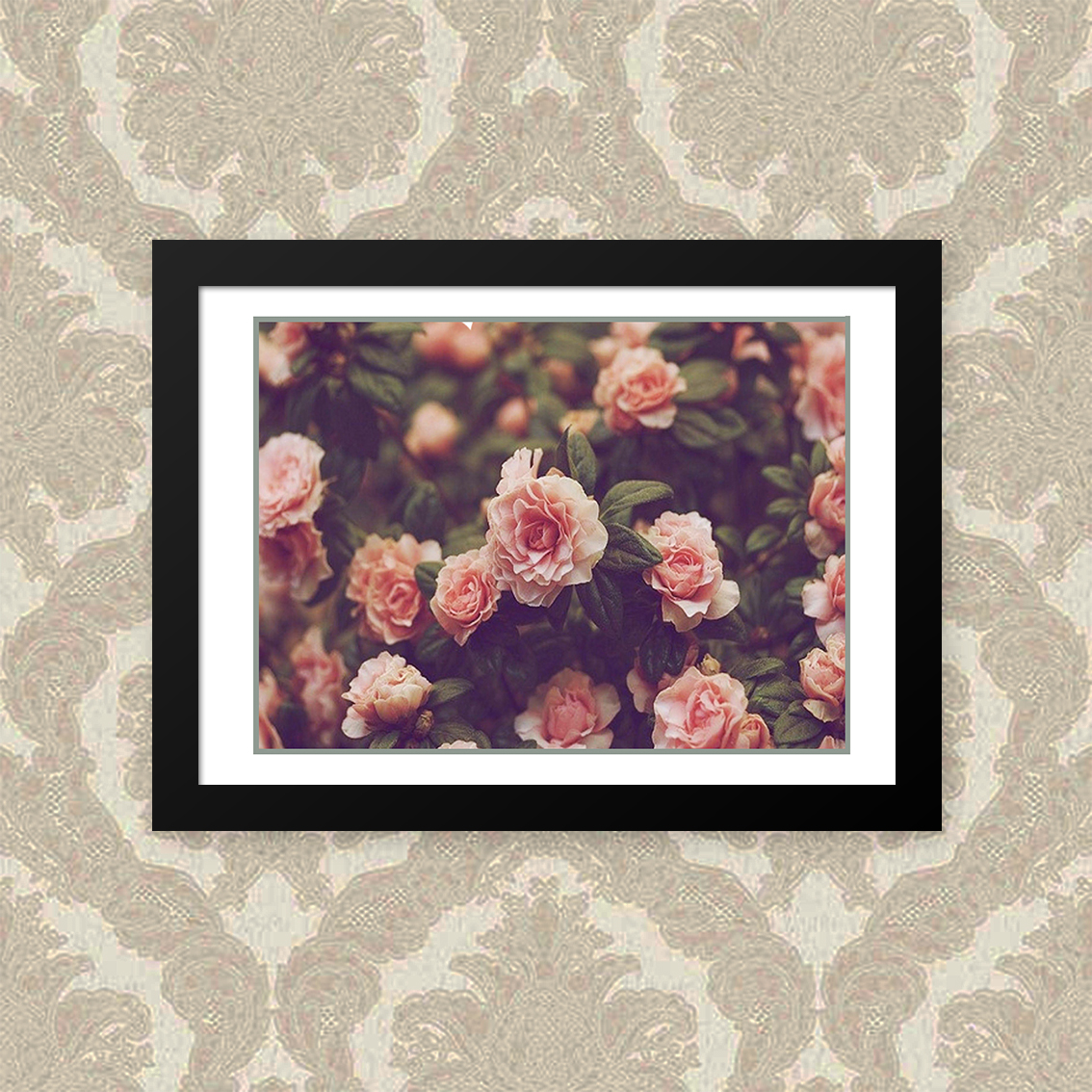 Quadro Rosas 33X43cm