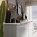 Aparador Buffet Flow 4 Portas Pés Pinus Madeira Maciça Balcão Prateleira Interna Organizador Sala Cozinha Branco - Lojas RPM