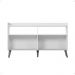 Buffet Master 4 Portas Pés Palito Madeira Nicho Organizador Aparador Grande Sala Jantar Branco - Lojas RPM