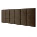 Cabeceira Cama Box Casal 1,40 Suspensa Bia Suede - Marrom - RPM Móveis