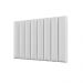 Cabeceira Estofada Corino Para Cama Box Solteiro 0,90 Sophia - Branco - Lojas RPM
