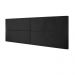 Cabeceira Estofada Suede Para Cama Box Casal Queen 1,60 Capri - Preto - Lojas RPM 
