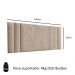 Cabeceira Para Cama Casal Luana 1,40 Estofada Suede - Bege - RPM Móveis