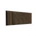 Cabeceira Para Cama Casal Queen Luana 1,60 Estofada Suede - Marrom - RPM Móveis