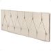 Cabeceira Parede Capitonê Estofado Suede Cama Box Queen 1,60 Quarto Casal Decoração Retrô - Areia - RPM