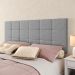 Cabeceira Suspensa Decoração Quarto Cama Casal Queen 1,60 Bia - Linho Cinza - Lojas RPM