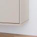Conjunto Cozinha Completa Armário e Aparador Buffet Suspenso Organizador Nicho 3 Portas Jéssica - Off White-Cinamomo - Lojas RPM
